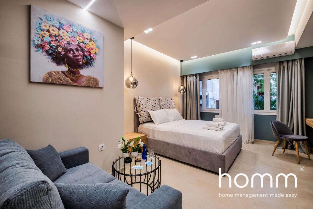 Renowned Homm Acropolis Museum Studio Apartman Athén Kültér fotó